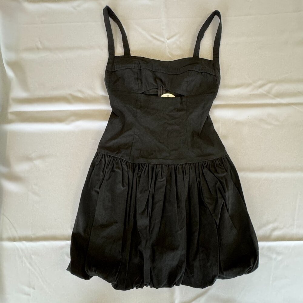 En Creme Fly Away Bubble Dress Black Size S - Picture 4 of 13